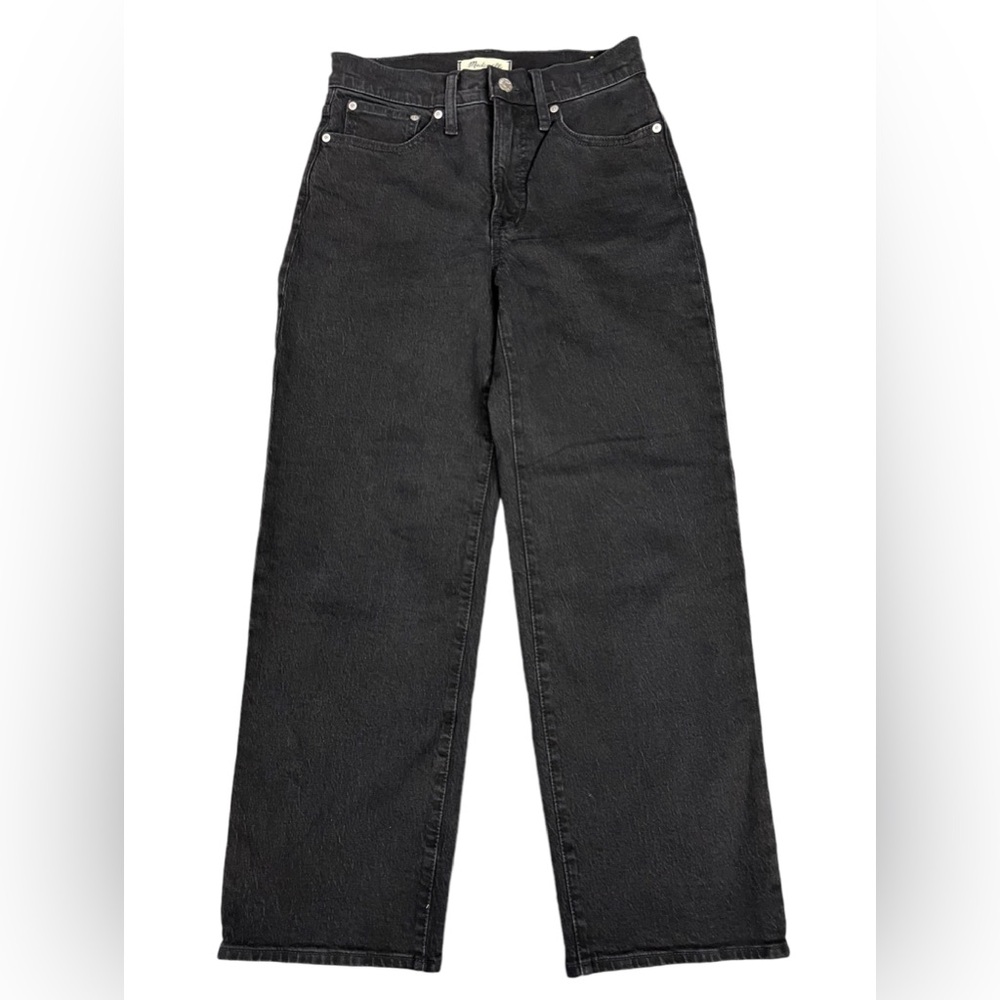 Madewell the perfect vintage wide leg jean 26P measuring 28P